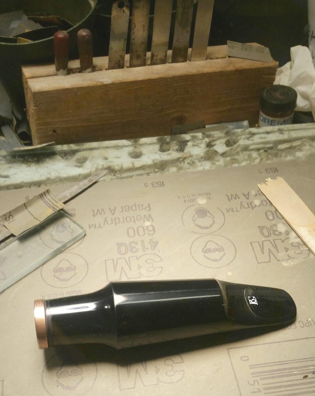 Morgan Baritone Saxophone Mouthpiece Prototype