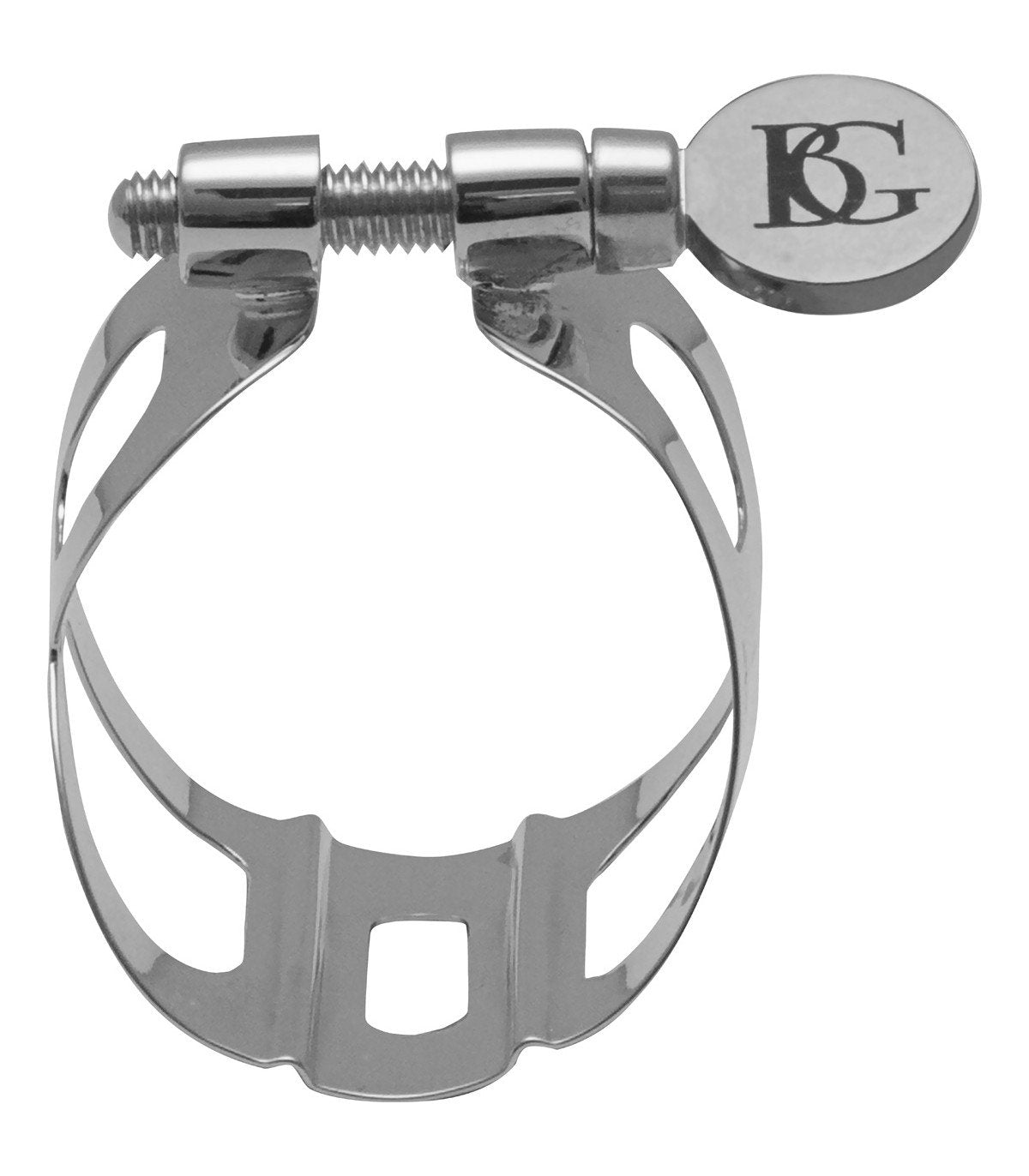 bg tradition silver saxophone ligature for morgan excalibur alto and tenor saxophone mouthpieces and clarinet mouthpiece by Ralph morgan