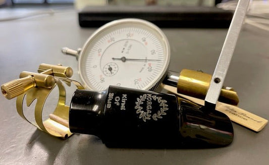 Sneak Peek!! Morgan 'Kind of Blue' alto saxophone mouthpiece is in the works and coming soon! - Morgan Mouthpiece Company