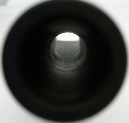 interior chamber view of morgan florida baritone jazz hard rubber saxophone mouthpiece 