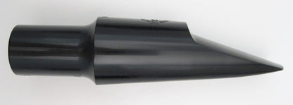 ride side view of morgan florida baritone jazz hard rubber saxophone mouthpiece 