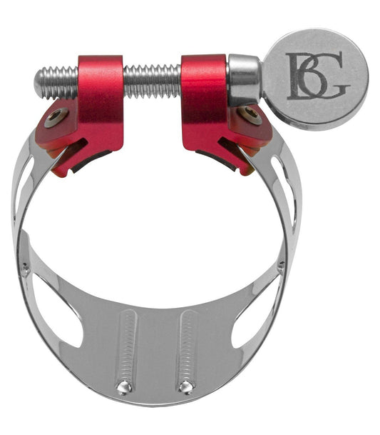 BG duo ligature silver plate