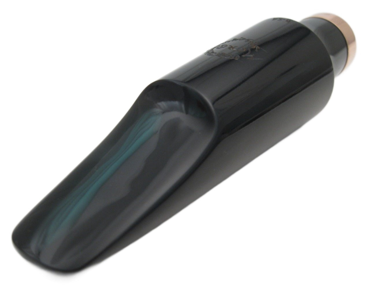 left angle view of ralph Morgan jazz GM Baritone Saxophone Mouthpiece 