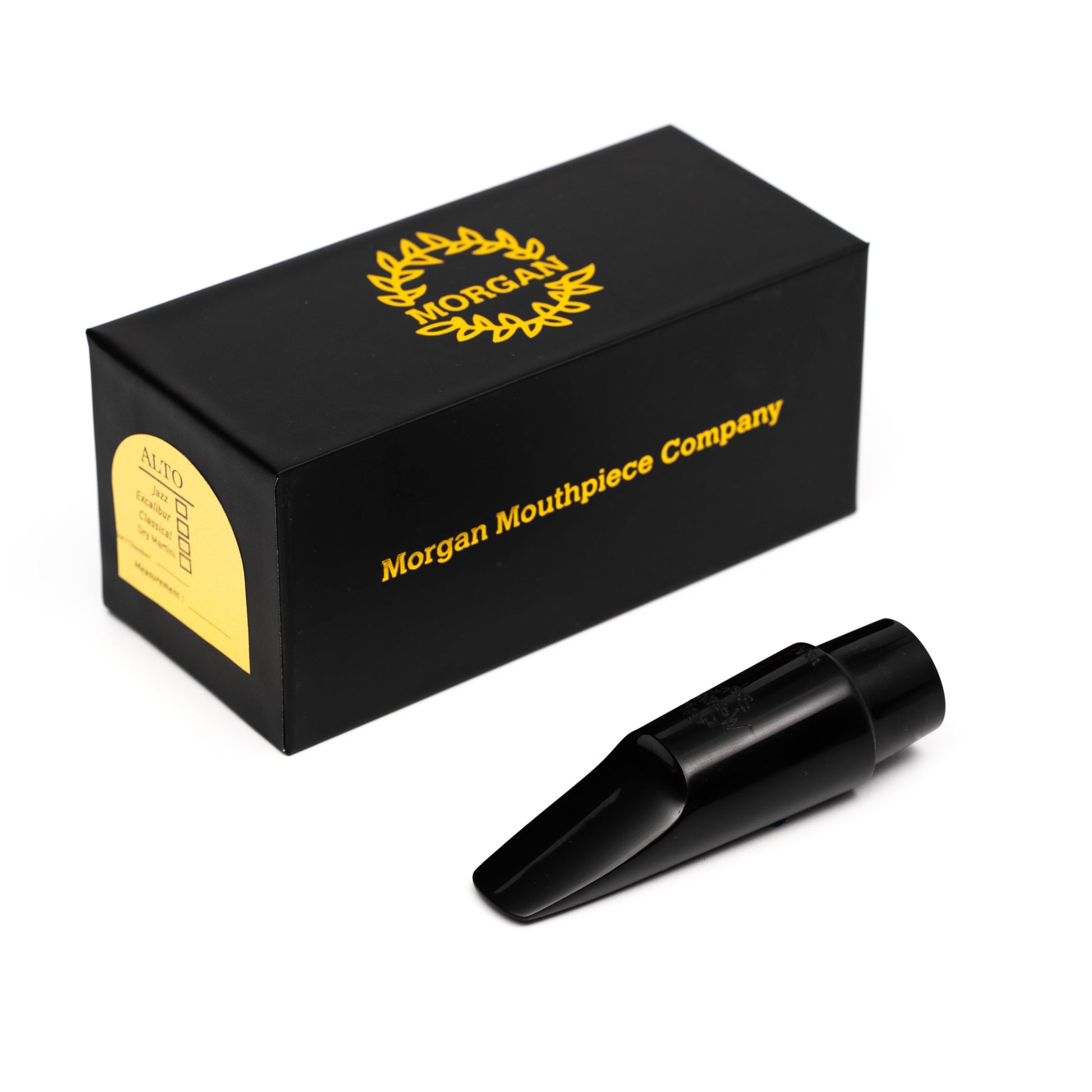Morgan Jazz Alto M (Medium Chamber) Saxophone Mouthpiece - Morgan Mouthpiece Company