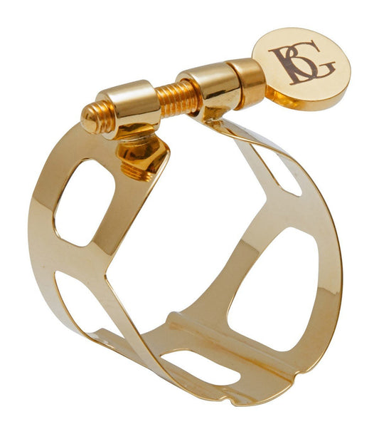 Partner Product: BG Tradition Saxophone Ligature (Gold Lacquer) - Morgan Mouthpiece Company