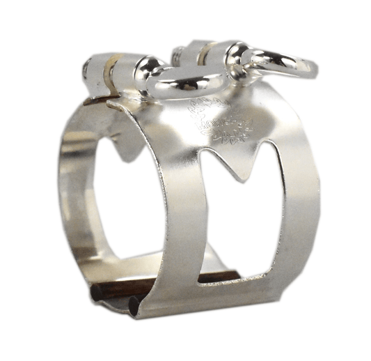 Partner Product: Marc Jean Gen I Saxophone Ligature (Silver) - Morgan Mouthpiece Company