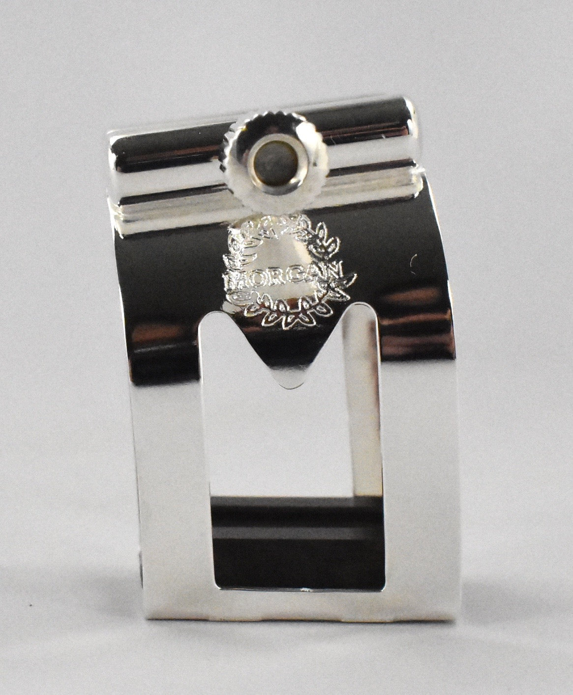 Partner Product: Marc Jean Gen II Saxophone Ligature (Silver) - Morgan Mouthpiece Company