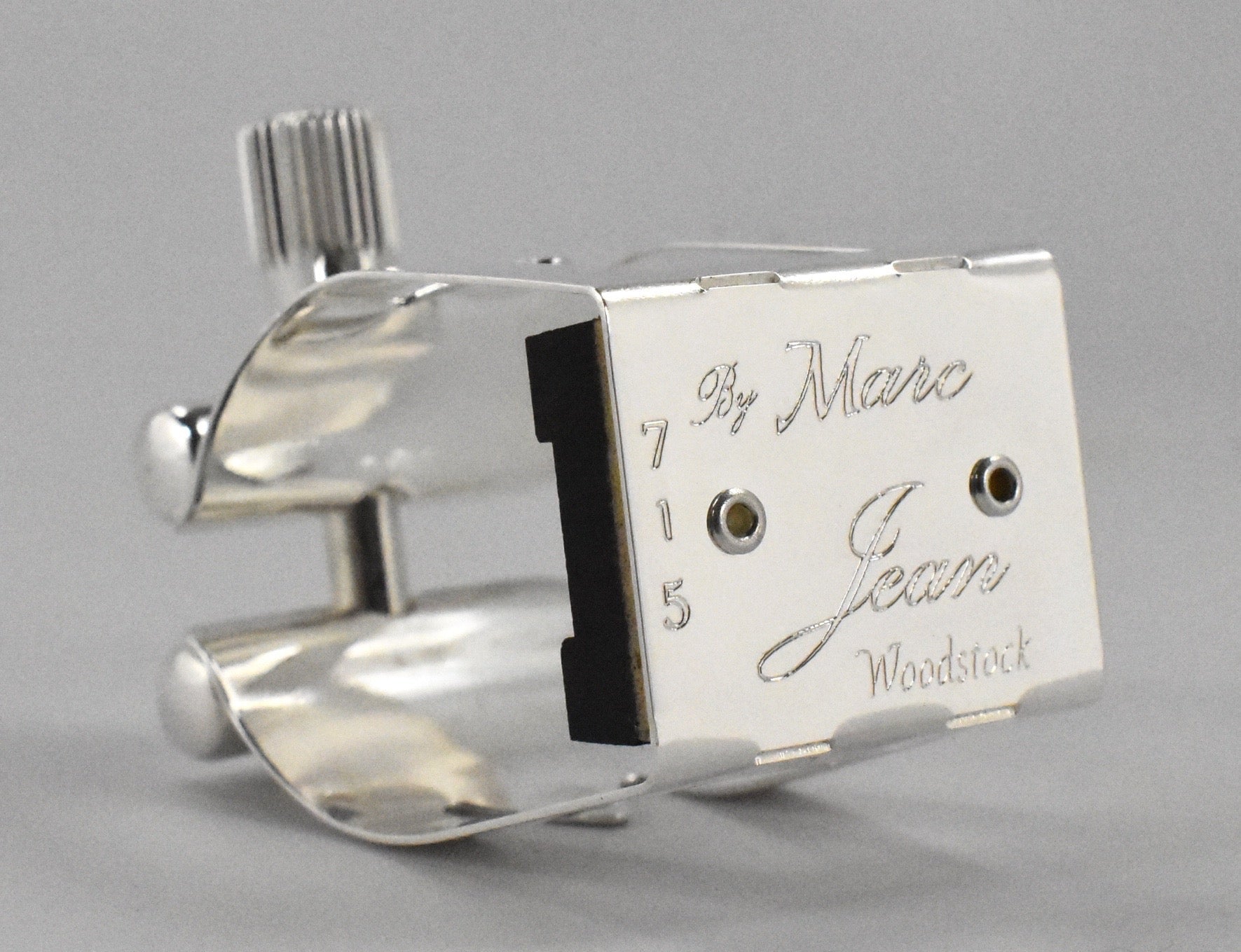 Partner Product: Marc Jean Gen II Saxophone Ligature (Silver) - Morgan Mouthpiece Company