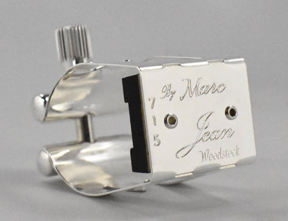 Partner Product: Marc Jean Gen II Saxophone Ligature (Silver) - Morgan Mouthpiece Company